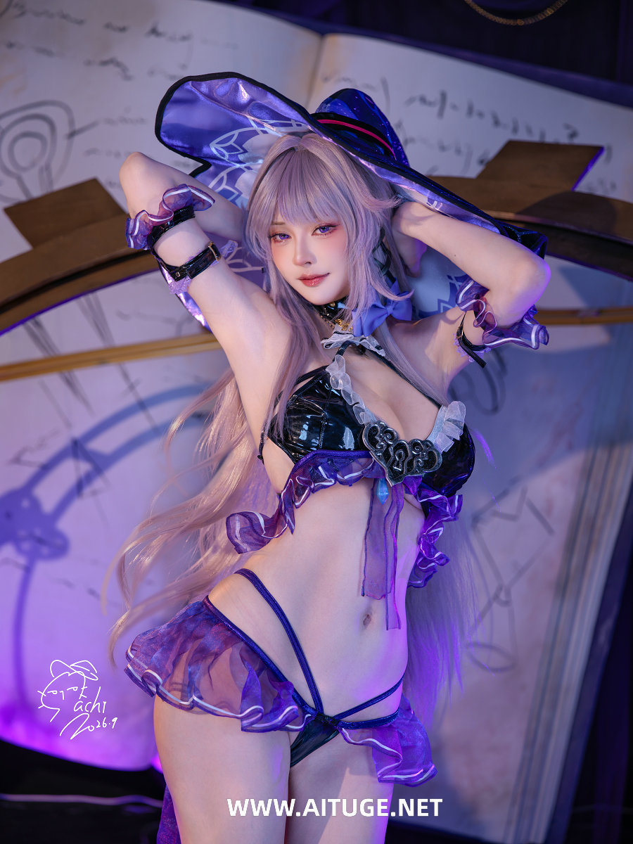 Machi馬吉 - The Herta swimsuit [42P-699MB]