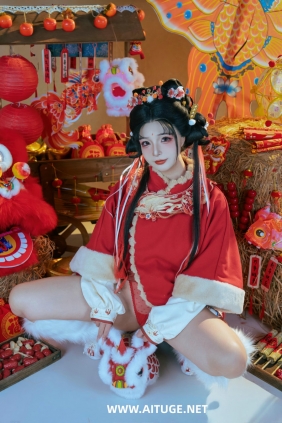 yuuhui玉汇 - 新春特辑 醒狮少女 [128P2V-2.07GB]