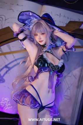 Machi馬吉 - The Herta swimsuit [42P-699MB]